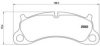 BREMBO P 65 025 Brake Pad Set, disc brake